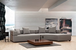 Atelier Del Sofa Gondol-1 (L3-CHL) Gris